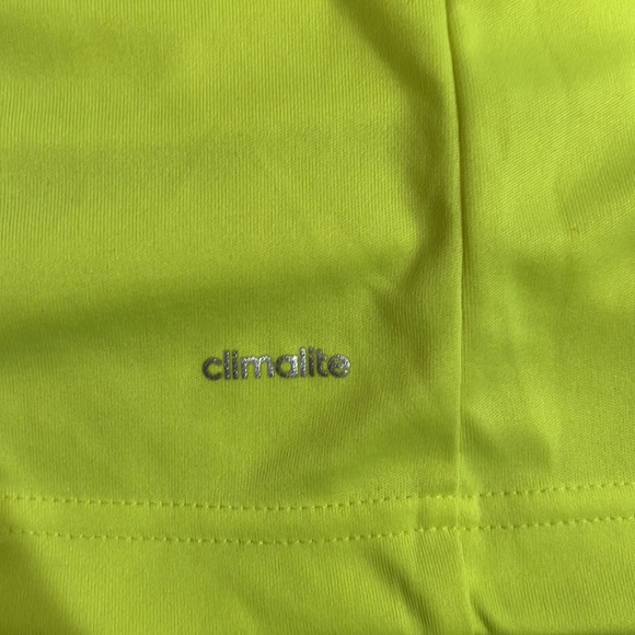 Large Neon yellow Adidas Short sleeve shirt. - Picture 9 of 9